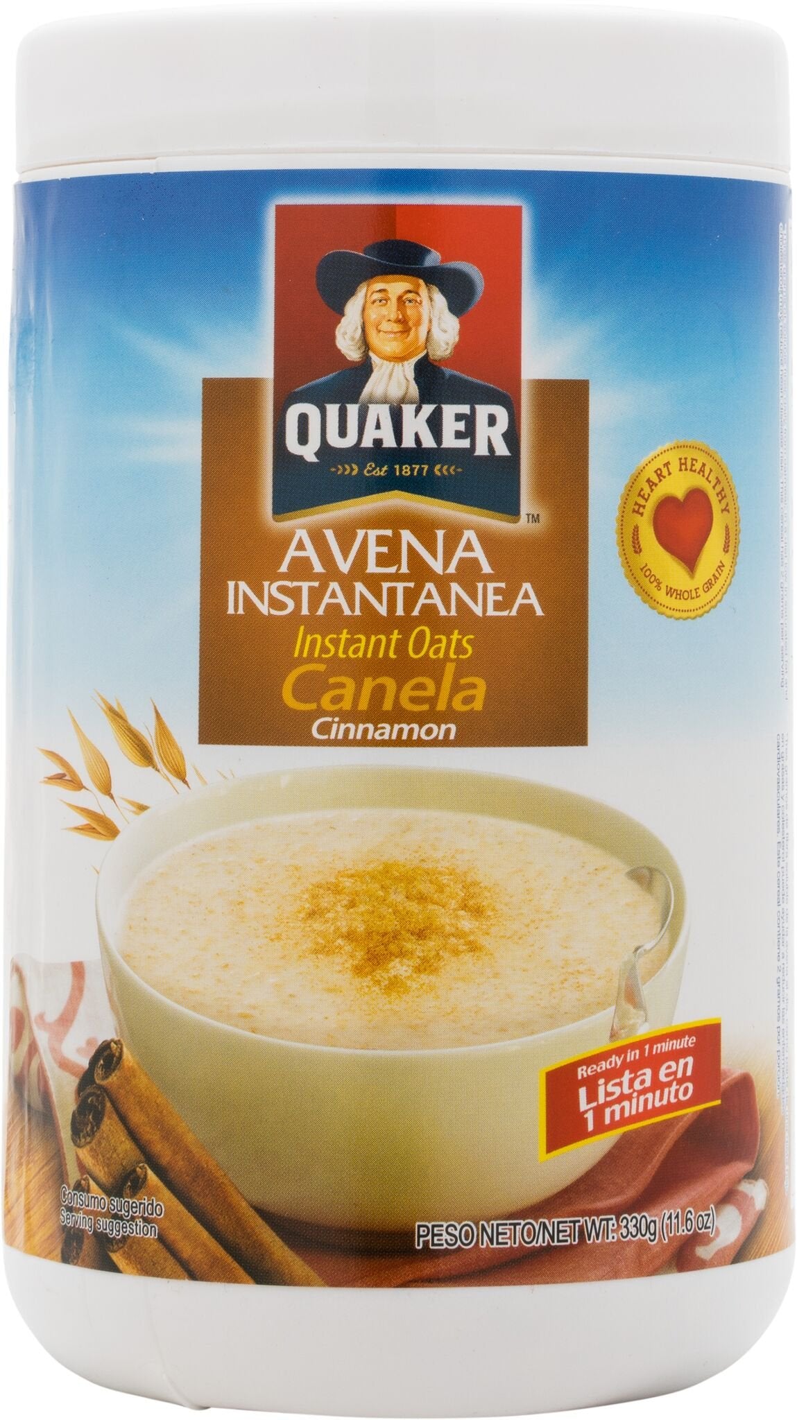 Product image of Quaker Avena with Cinnamon 11.6 oz 11.6 oz